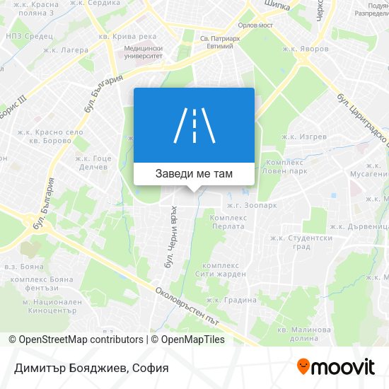 Димитър Бояджиев карта