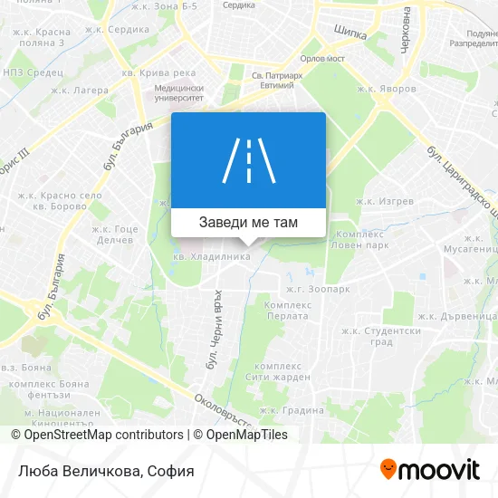 Люба Величкова карта