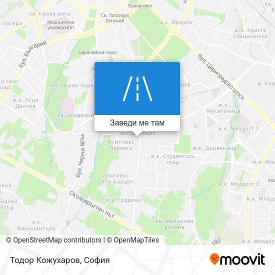 Тодор Кожухаров карта