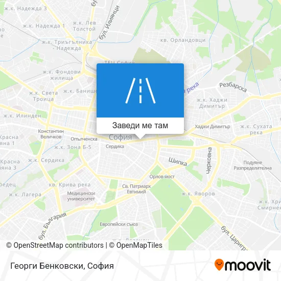 Георги Бенковски карта