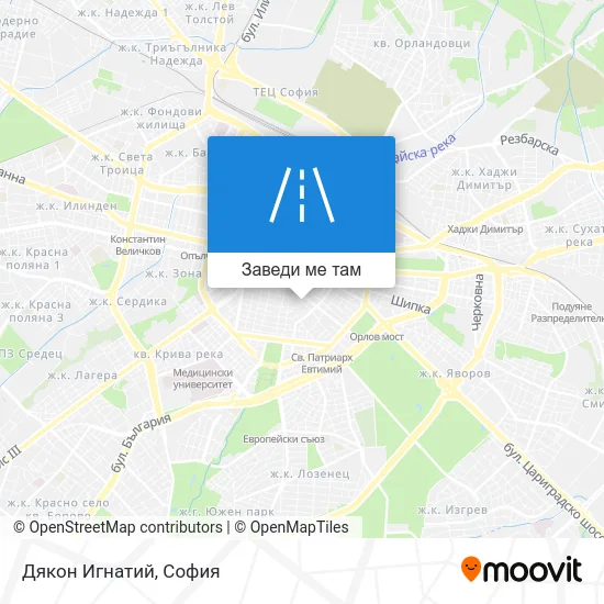 Дякон Игнатий карта