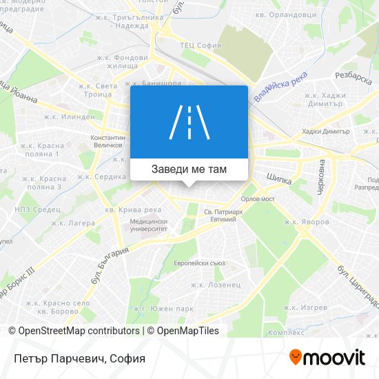 Петър Парчевич карта