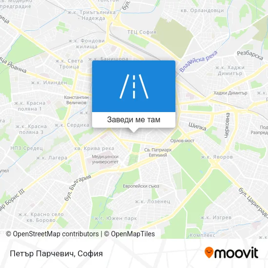 Петър Парчевич карта