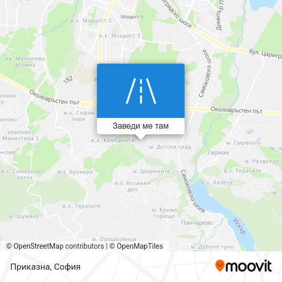 Приказна карта