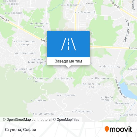 Студена карта