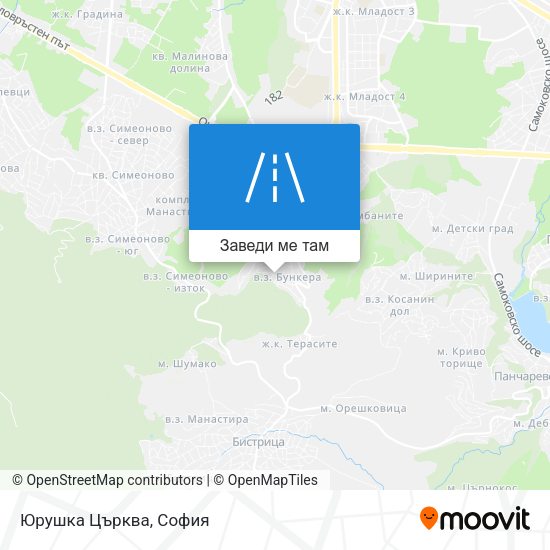 Юрушка Църква карта