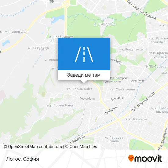 Лотос карта