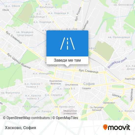 Хасково карта