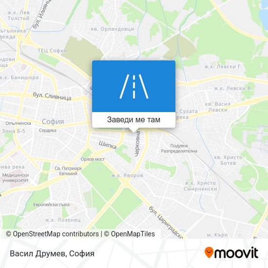 Васил Друмев карта