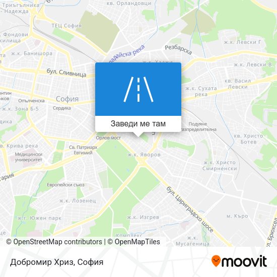 Добромир Хриз карта