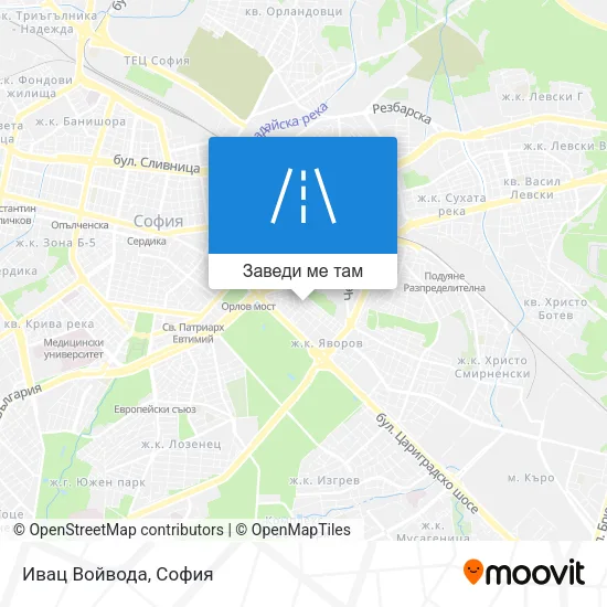Ивац Войвода карта