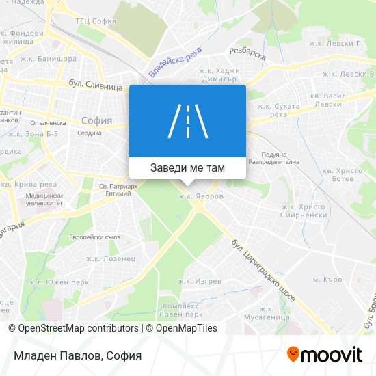 Младен Павлов карта