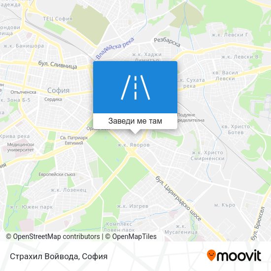 Страхил Войвода карта
