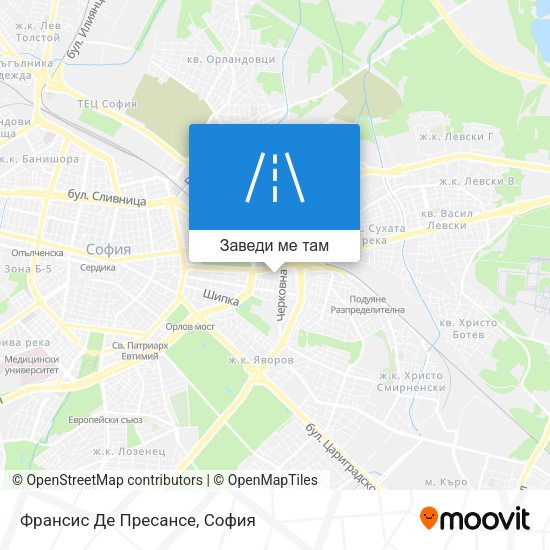 Франсис Де Пресансе карта