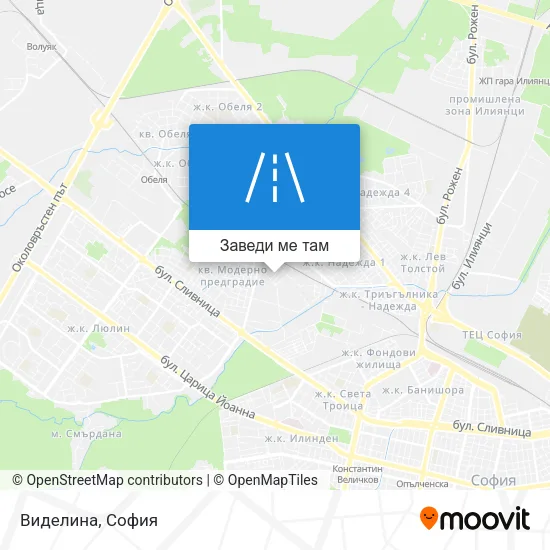 Виделина карта