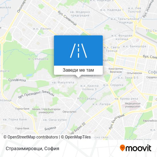 Стразимировци карта