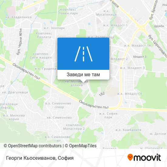 Георги Кьосеиванов карта