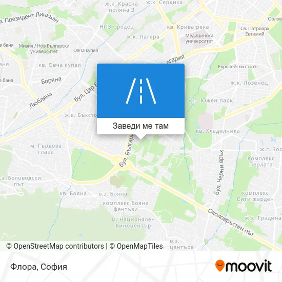 Флора карта