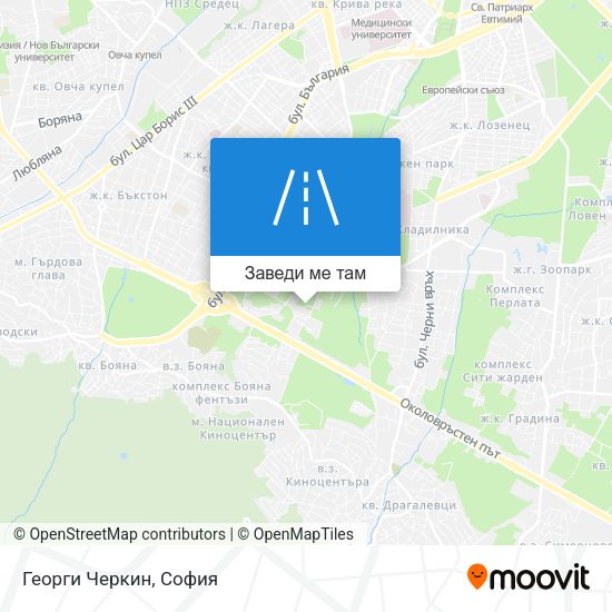Георги Черкин карта