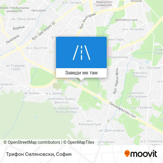 Трифон Силяновски карта