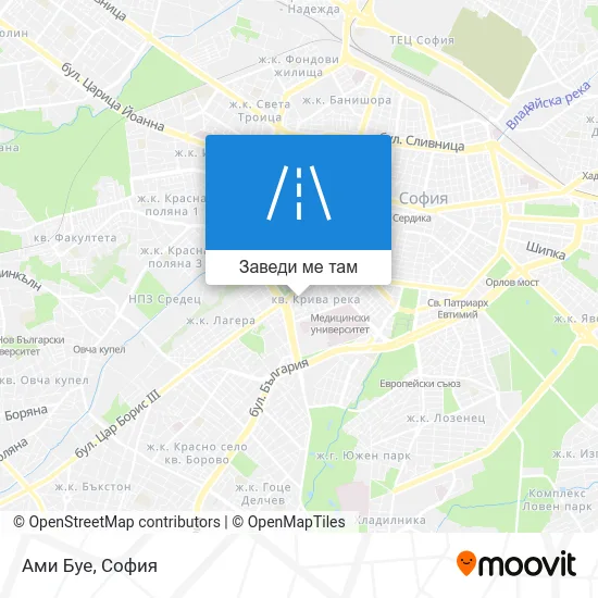 Ами Буе карта