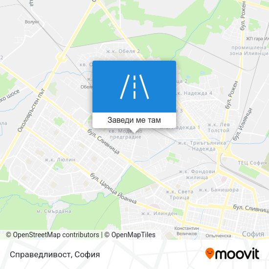Справедливост карта