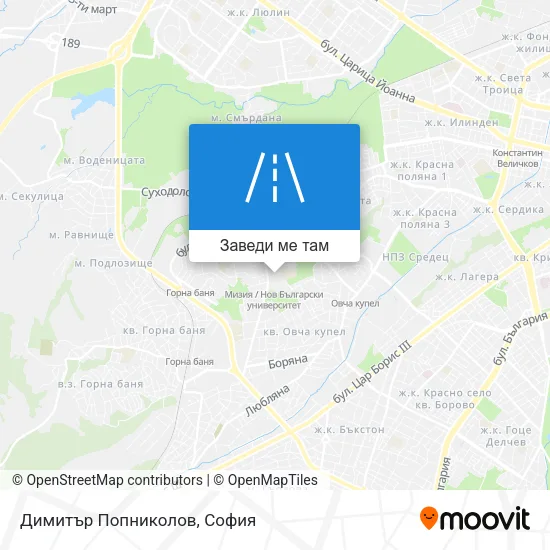 Димитър Попниколов карта