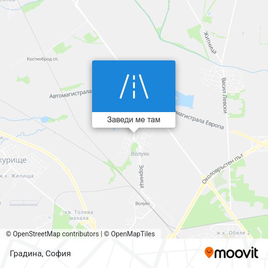 Градина карта