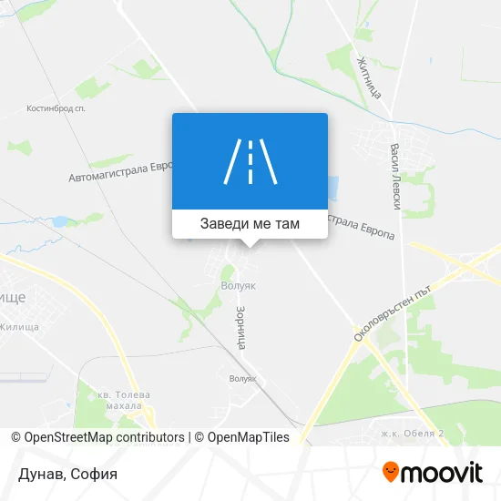 Дунав карта