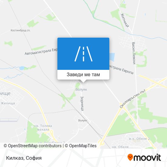 Килказ карта