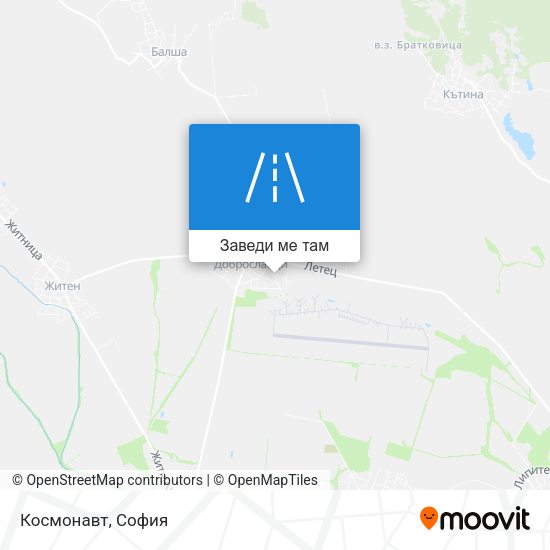 Космонавт карта