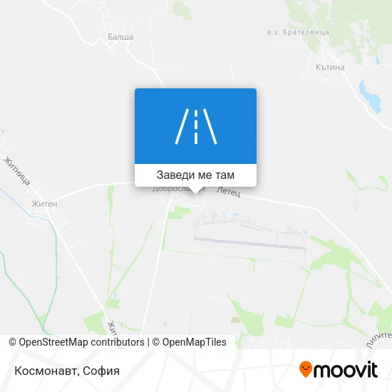 Космонавт карта