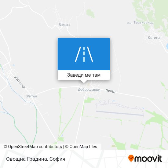 Овощна Градина карта