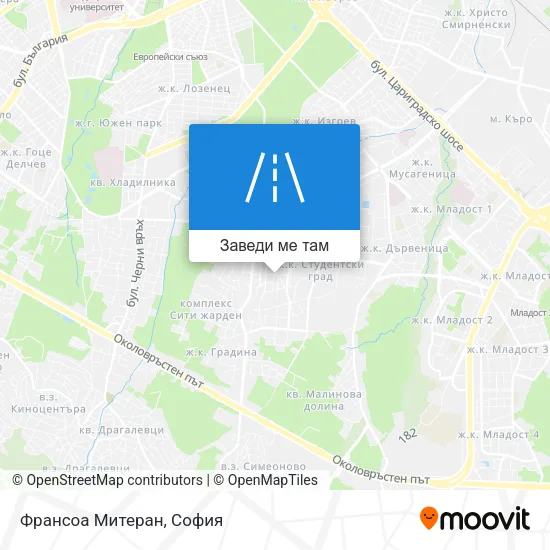 Франсоа Митеран карта