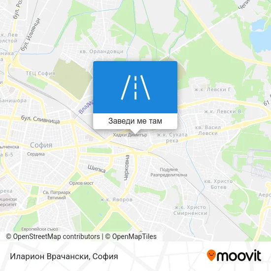 Иларион Врачански карта