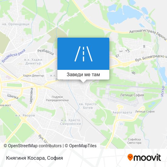 Княгиня Косара карта