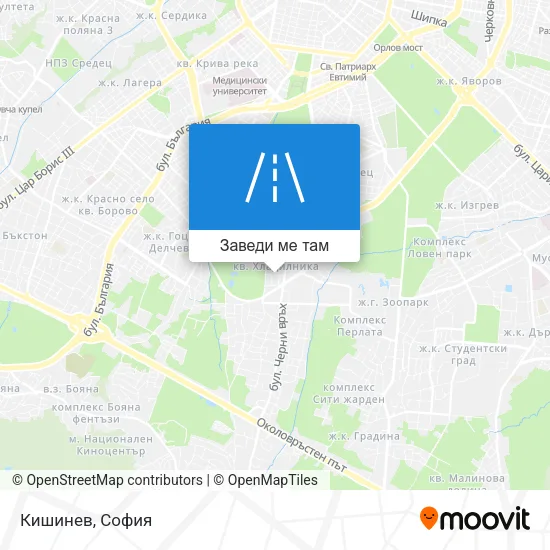 Кишинев карта