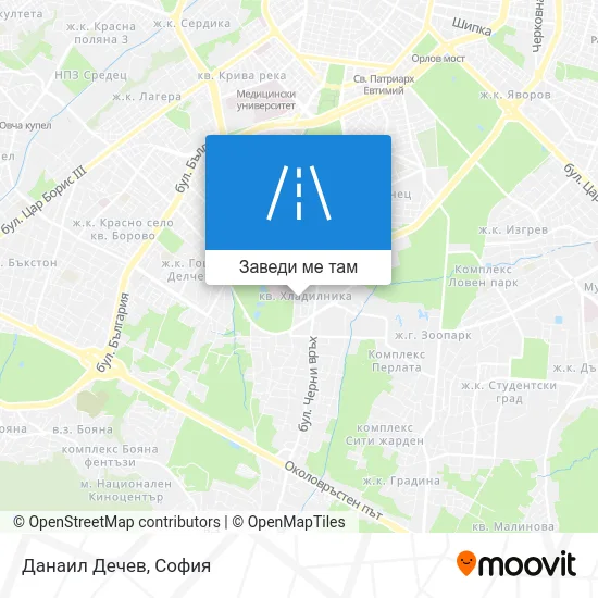 Данаил Дечев карта