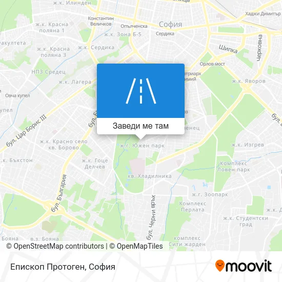 Епископ Протоген карта