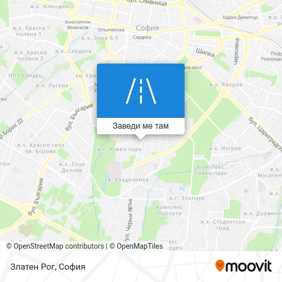 Златен Рог карта