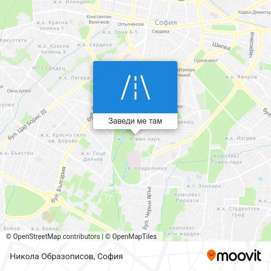 Никола Образописов карта