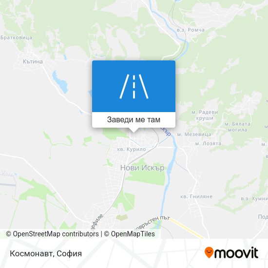 Космонавт карта
