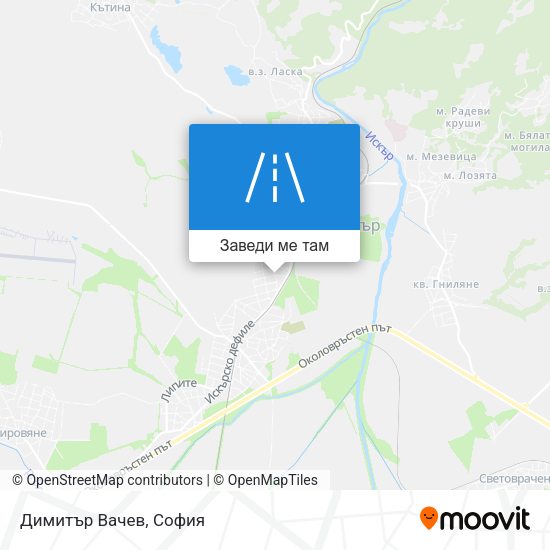 Димитър Вачев карта