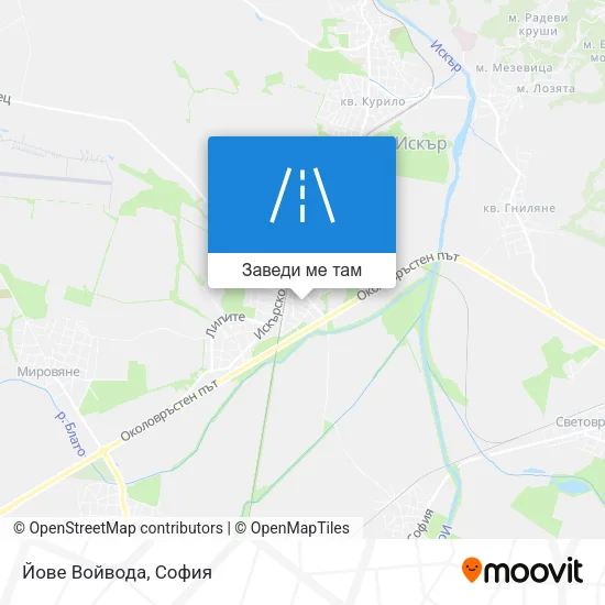 Йове Войвода карта