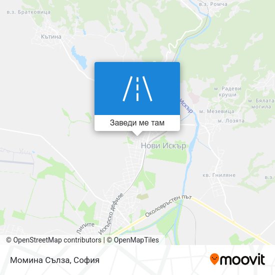 Момина Сълза карта