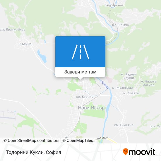 Тодорини Кукли карта