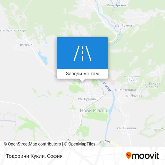 Тодорини Кукли карта