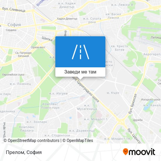 Прелом карта