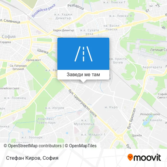 Стефан Киров карта