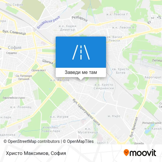 Христо Максимов карта